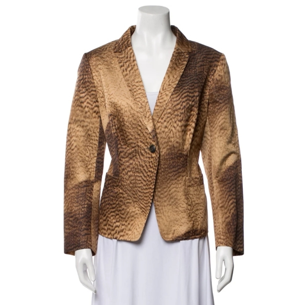 Escada blazer print